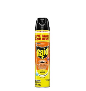 INSETICIDA AEROSOL RAID MULT INSETOS 420ML